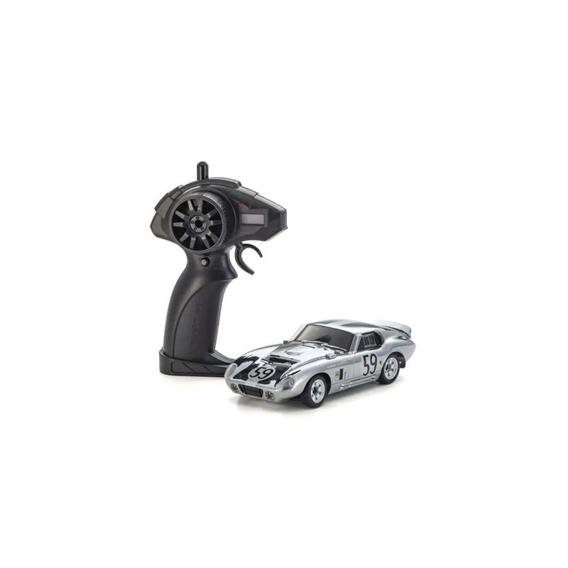 Kyosho First Mini-Z 1:28 Shelby Cobra Daytona Chrome Kyosho First Mini-Z 1:28 Shelby Cobra Daytona Chrome