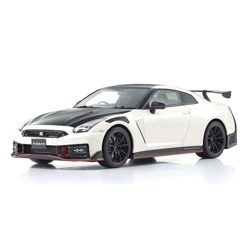Kyosho 1:18 Resin Samurai Collection Nissan GT-R Nismo 2024 SP White