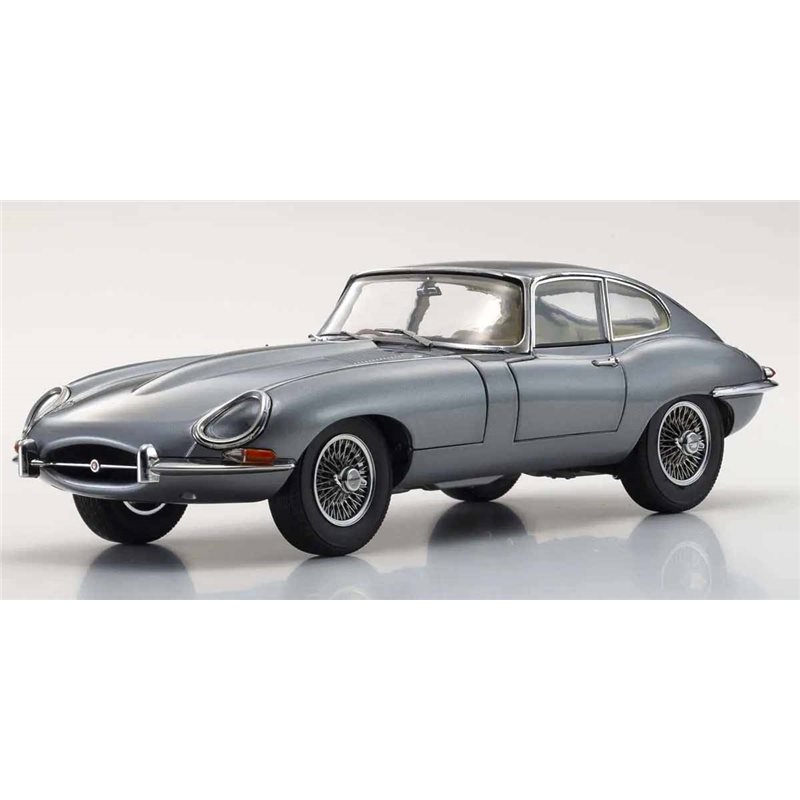Kyosho 1:18 Jaguar E-Type 3.8L Coupe MK1 1961 Gun Metal