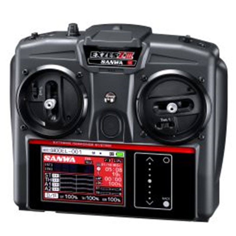 Sanwa Radio Sanwa Exzes Z3 FH5 RX493i Receiver with TX Battery instal