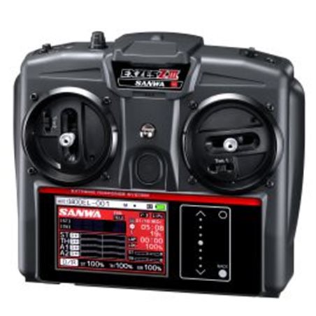 Sanwa Radio Sanwa Exzes Z3 FH5 RX493i Receiver with TX Battery instal