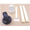 Off-Road Vintage W5646-H 1:8 Off-Road Tyres & Rims Set (2)
