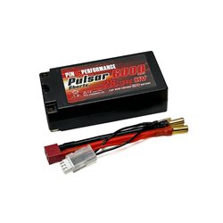 Pink Pulsar Shorty LiPo 2S 7.6V-6000-130C (5mm) 96x47x26mm 225g