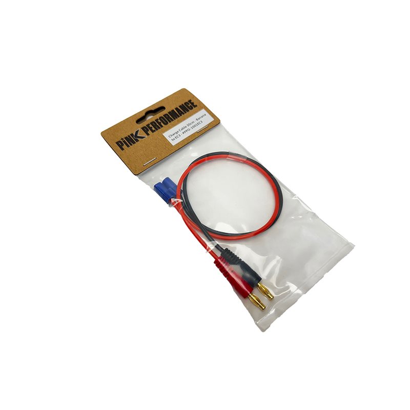 Charge Cable 30cm Pink Performance - Banana to EC3