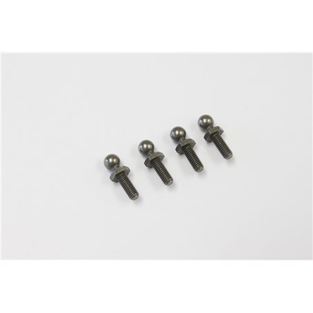 Kyosho Ultima RB7.5 Ball Stud 4.8mm (L/4pcs) (UM128B)