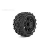 Jetko EX Tyre MT Wasteland Belted 4.0" Black Wheel 12-17mm (2)