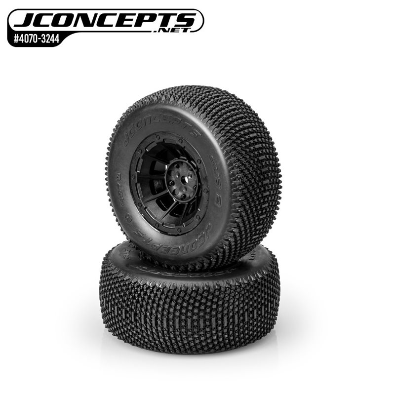 Subcultures 2 - green compound, pre-mounted on 3352B Hazard wheels (Fits - Slash R, Slash Modified R, Slash 4x4 F&R) 