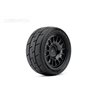 Jetko EX Formula 1/10 Slicks Tyre Black Wheel 12mm Hex (4)