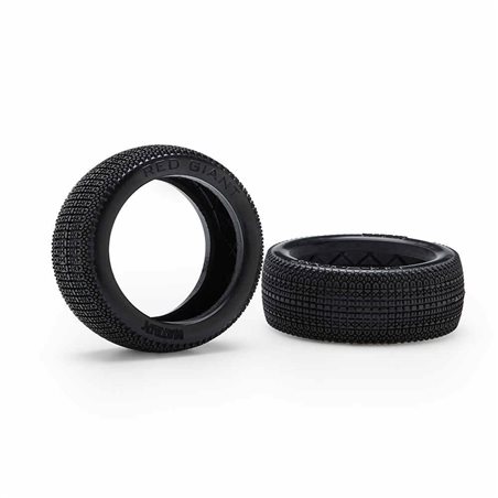 Matrix Red Giant Clay Super Soft 1:8 Buggy Tyres only (2)