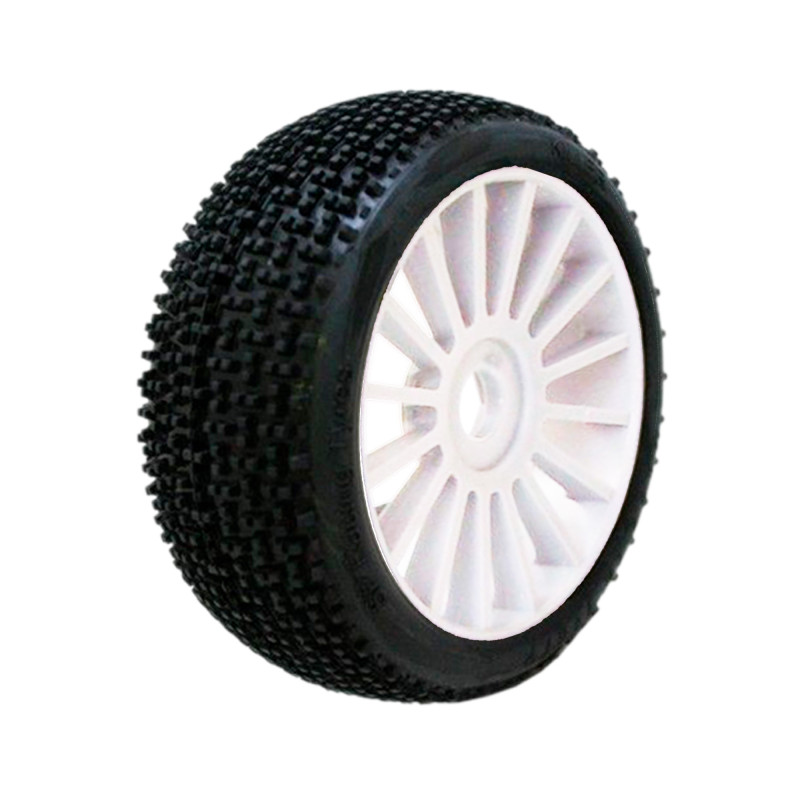 KILLER 1/8 OFF-ROAD SPORT PRE-MOUNTED ON WHITE WHEEL (2pcs)