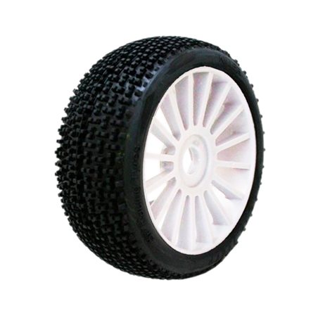 KILLER 1/8 OFF-ROAD SPORT PRE-MOUNTED ON WHITE WHEEL (2pcs)