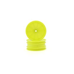 Front Wheels Kyosho 1:10 Buggy 2.2 inches (2) Yellow