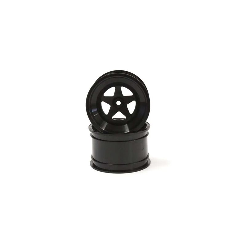 Kyosho Scorpion 2014 Black Rear Wheel 2.2 inches (2)