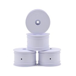 Mono - TLR 22 4.0 | 5.0 and 22-4, 2.2" rear wheel (white) - 4pc. 
