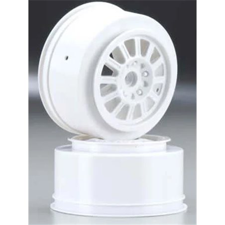 Rulux - SC10 front wheel - (white) - 2pc