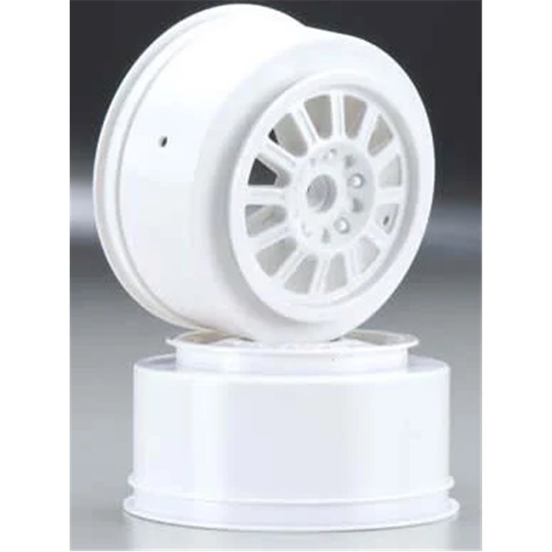 Rulux - SC10 rear wheel - (white) - 2pc