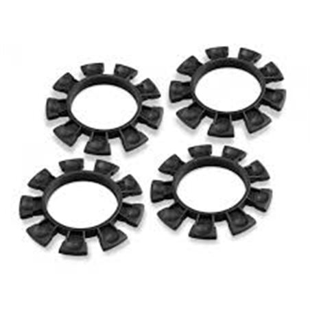 JConcepts - Satellite tire gluing rubber bands - black - fits 1/10th, SCT and 1/8th buggy