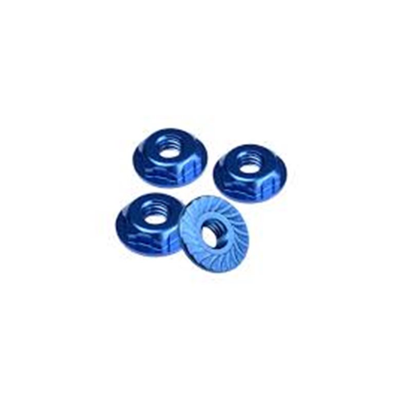 8/32" locking wheel nut - fits B4, T4, B44 and SC10 - locking / lightweight (black)