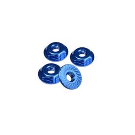 8/32" locking wheel nut - fits B4, T4, B44 and SC10 - locking / lightweight (black)