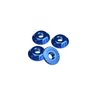 8/32" locking wheel nut - fits B4, T4, B44 and SC10 - locking / lightweight (black)