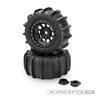 Animals - X-Maxx, XRT tire, L/R, Platinum compound - pre-mounted on 3425B JConcepts wheels