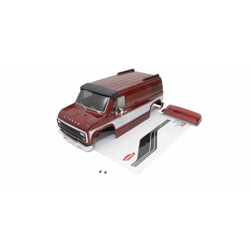 Kyosho MadVan VE Body Shell Set - Red