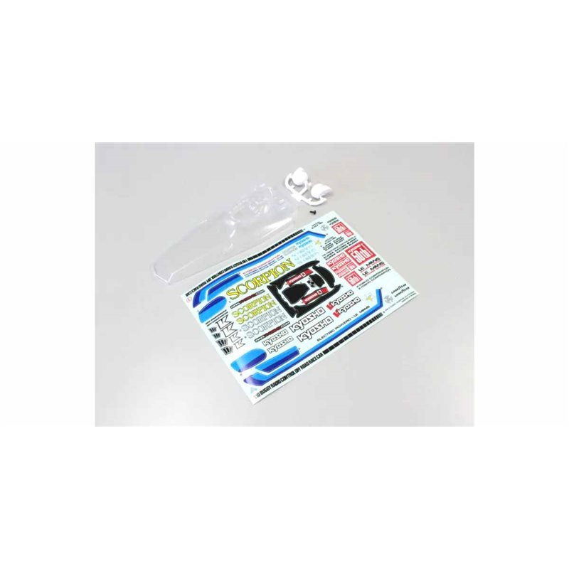 Kyosho Scorpion 2014 Clear Bodyshell Set