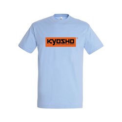 Kyosho T-Shirt Spring 24 Sky Blue/Orange - 4XL