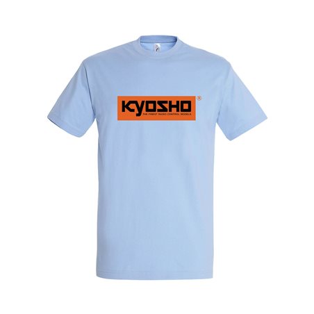 Kyosho T-Shirt Spring 24 Sky Blue/Orange - 4XL