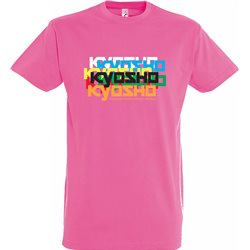 T-Shirt Kyosho 25 MultiPink - M