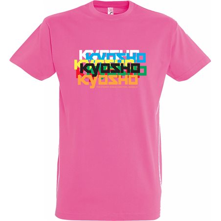 T-Shirt Kyosho 25 MultiPink - S