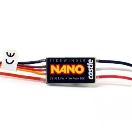 SIDEWINDER NANO MICRO ESC 1/18-1/24 12.6V