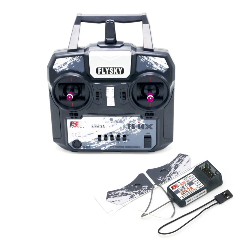 FLYSKY i4X TRANSMITER 4CH RECIEVER A6 (6CH AFHDS 2A)