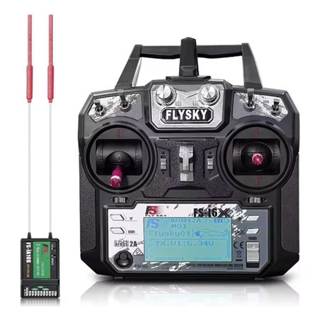 FLYSKY i6X TRANSMITER 10CH RECIEVER iA10B S-BUS (10CH AFHDS 2A)
