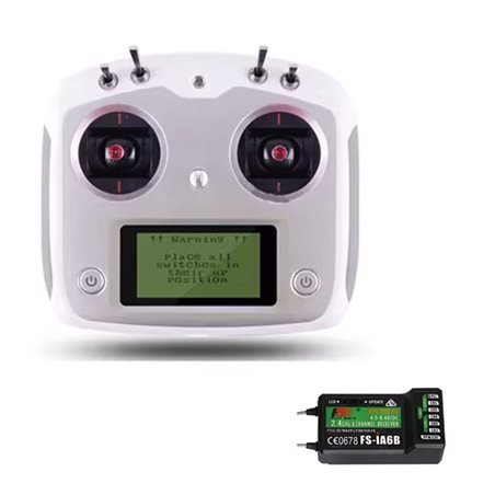 FLYSKY i6S TRANSMITER 10CH RECIEVER iA6B S-BUS (6CH AFHDS 2A)