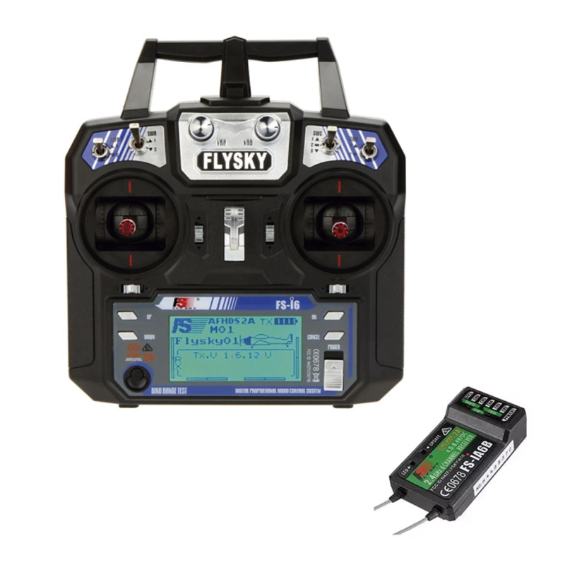 FLYSKY i6 TRANSMITER 6CH RECIEVER iA6B S-BUS (6CH AFHDS 2A) FLYSKY i6 TRANSMITER 6CH RECIEVER iA6B S-BUS (6CH AFHDS 2A)