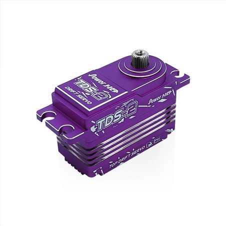 Servo Power HD TDS-2 Purple Low Profil Drift HV (25kg/0.09s)