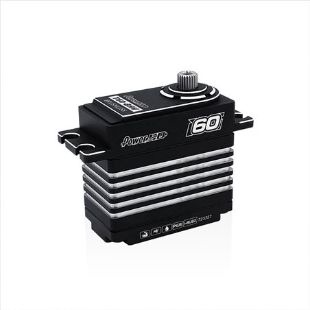 Power HD Servo T60 Brushless Alu Case HV (60kg/0.080s)