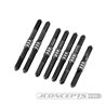 JConcepts - B74.2, 3.5mm Fin Titanium turnbuckle set, stealth black - 7pc.