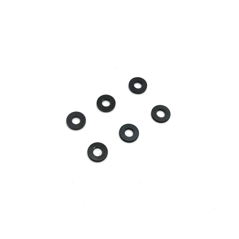 Kyosho Black  Anodized Washer 3x7x1mm. (6)