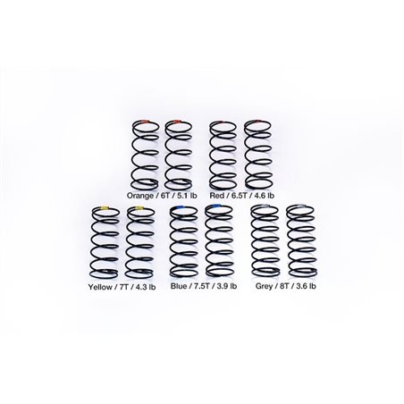 Koswork Big Bore Front Shock Spring Set 44mm. 3.6/3.9/4.3/4.6/5.1 (5)
