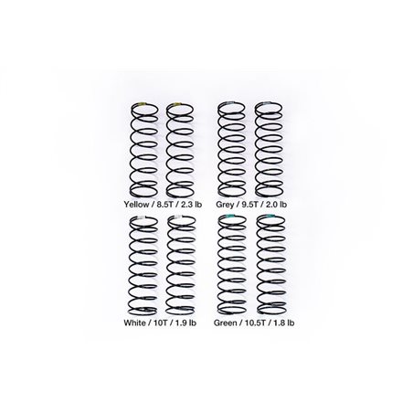 Koswork Big Bore Rear Shock Spring Set 61mm. 1.8/1.9/2.0/2.3 (4)