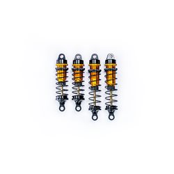 Koswork Big Bore 12mm 1:10 Buggy Shock Set (F&R) (4) Gold/Black