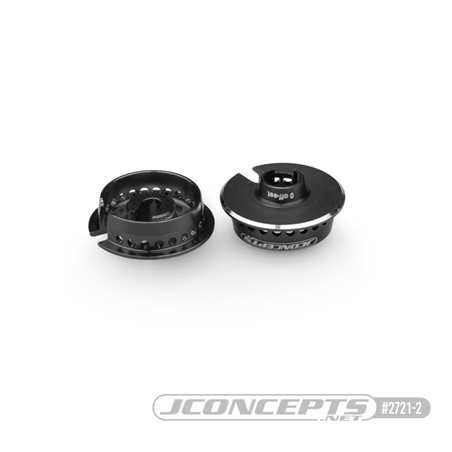 JConcepts - Fin, 13mm shock, 0mm off-set spring cup - black