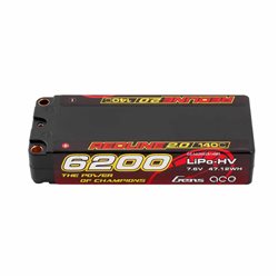 GensAce Redline 2.0 Mid Size 2S HV 7.6V-140C-6200 113x47x22mm 228g