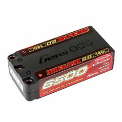 GensAce Redline 2.0 Shorty 2S HV 7.6V-140C-6500 96x47x25mm 230g