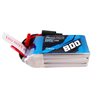 Gensace Batterie LiPo 3S 11.1V-800-45C (JST) 60x30x20mm 70g G-Tech