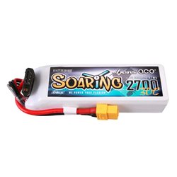 GensAce Soaring LiPo 3S 11.1V-2700-30C(XT60) 103x34x25mm 190g G-Tech