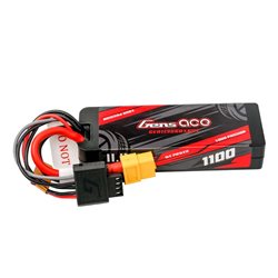 GensAce G-Tech Hard 3S 11.1V-1100-60C 92.8x31.8x17.6mm 104g (XT60)