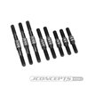 JConcepts - RC10 Classic Fin titanium turnbuckle set - stealth black - 8pc.  JConcepts - RC10 Classic Fin titanium turnbuckle set - stealth black - 8pc.